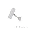 CAT EYE PILL 316L SURGICAL STEEL TONGUE BARBELL